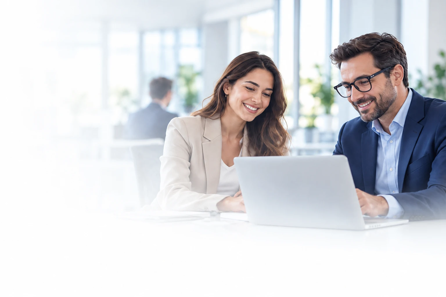 Profissional em contexto executivo